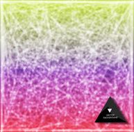 Abstract rainbow web bacground Triangles background N15