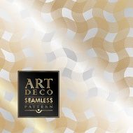 Art Deco seamless vintage wallpaper pattern N87