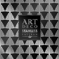 Art Deco seamless vintage wallpaper pattern N93