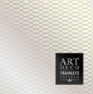Art Deco seamless vintage wallpaper pattern N101