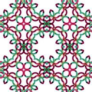 Seamless vector geometric abstract pattern Creative round shapes made of N47