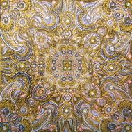 The gold mandala