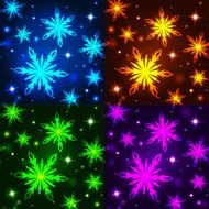 Snowflake Christmas Pattern N15