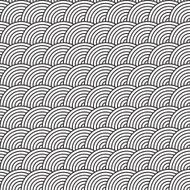 Seamless Fish Scale Pattern Vector Illustration N13