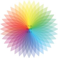 Spirograph art design background