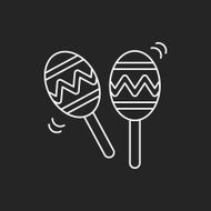 agogo bell line icon N7