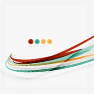 Red and blue color swirl concept N18