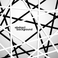 Colorful background with overlapping lines Vector illustration Eps10