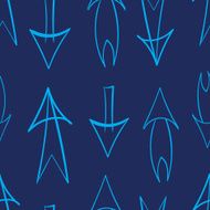 Seamless blue shooters