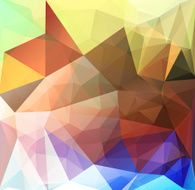 Abstract polygonal background triangles N16