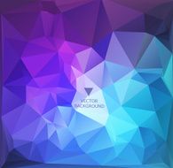 Abstract polygonal background triangles N17