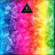 Abstract rainbow web bacground Triangles background N21