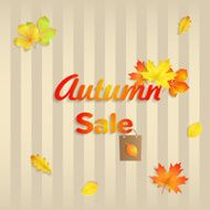 Autumn sale background N5