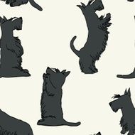 Doodle dogs pattern N2