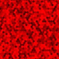 Honeycomb red pattern