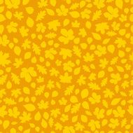 Seamless pattern of autumn leaves N5