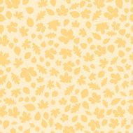 Seamless pattern of autumn leaves N7