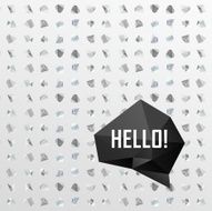 Abstract modern background with polygons design N51