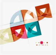 Semicircle triangle pattern N136