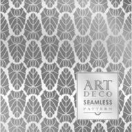 Art Deco seamless vintage wallpaper pattern N129