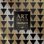 Art Deco seamless vintage wallpaper pattern N132