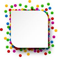Confetti celebration background N13