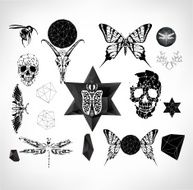 Abstract gothic N266