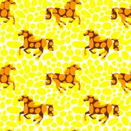 Seamless vector gray and white pattern
