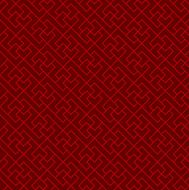 Seamless Chinese window tracery cross geometry line pattern background