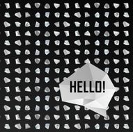 Abstract modern background with polygons design N95