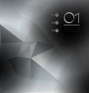 Abstract polygonal background Triangles background for your design Geometrical lines N5