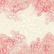 Abstract pastel red background