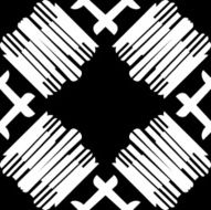 Repeating Tiled White Lines