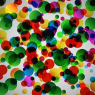 Colorful abstract background from circles Vector illustration Eps 10 N4