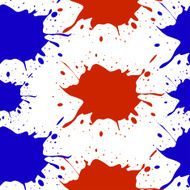 Colorful blots Seamless vector pattern Vector illustration Eps 10