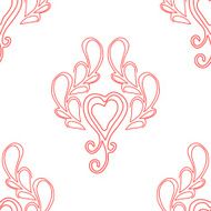 Seamless with vintage pattern N40