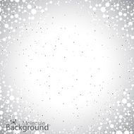 Geometric gray background molecule and communication for your design Vector