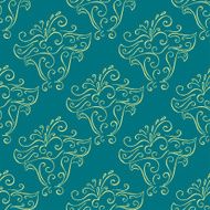 Seamless with vintage pattern N44
