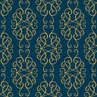 Seamless with vintage pattern N45