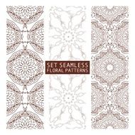 Background with Islamic Seamless Pattern Vector illustration N2