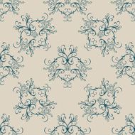 Seamless with vintage pattern N52