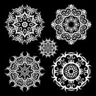 Mandala Vintage pattern set N4