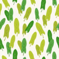 Seamless pattern with sorrel