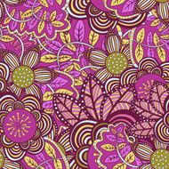 Vector seamless floral pattern N269