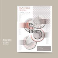 elegant brochure template design