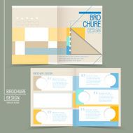 creative half-fold template design N3