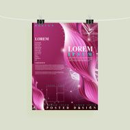 modern poster template design N15