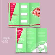 gorgeous tri-fold template design