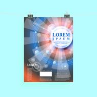 modern poster template design N18