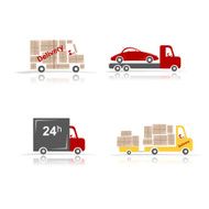 Delivery cars set for your design N3